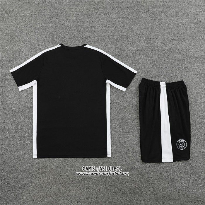 Chandal del Paris Saint-Germain Manga Corta 2023/2024 Negro - Pantalon Corto